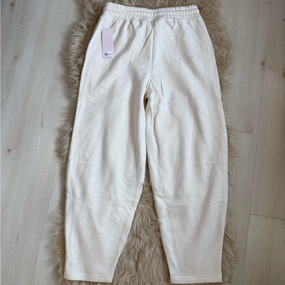 Yogalicious Cream Drawstring Track Pants - Picture 9 of 11
